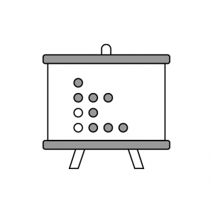 Dot-voting Facilitation method - icon