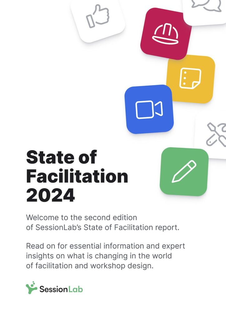 Cover for SessionLab's 2024 State of Facilitation report