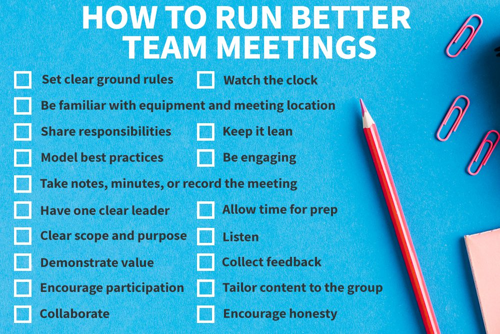 How To Have A More Productive Team Meeting That Staff And Managers Will Love Sessionlab