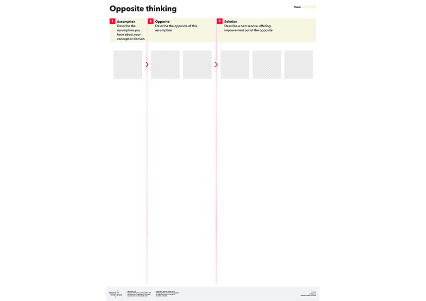 Opposite Thinking Tool PDF